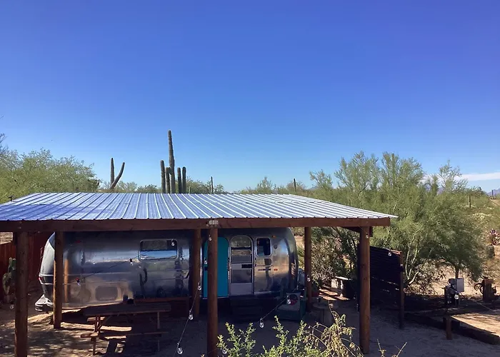 Vintage Airstream Lola Saguaro National Park Pensjonat